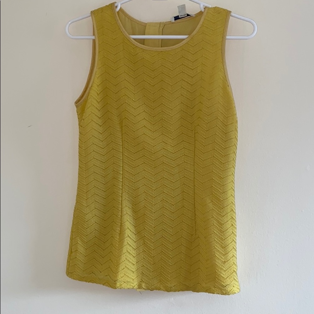 Yellow Banana Republic Top